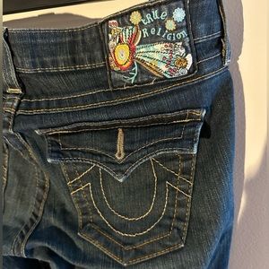 True Religion embroidered and embellished jeans
